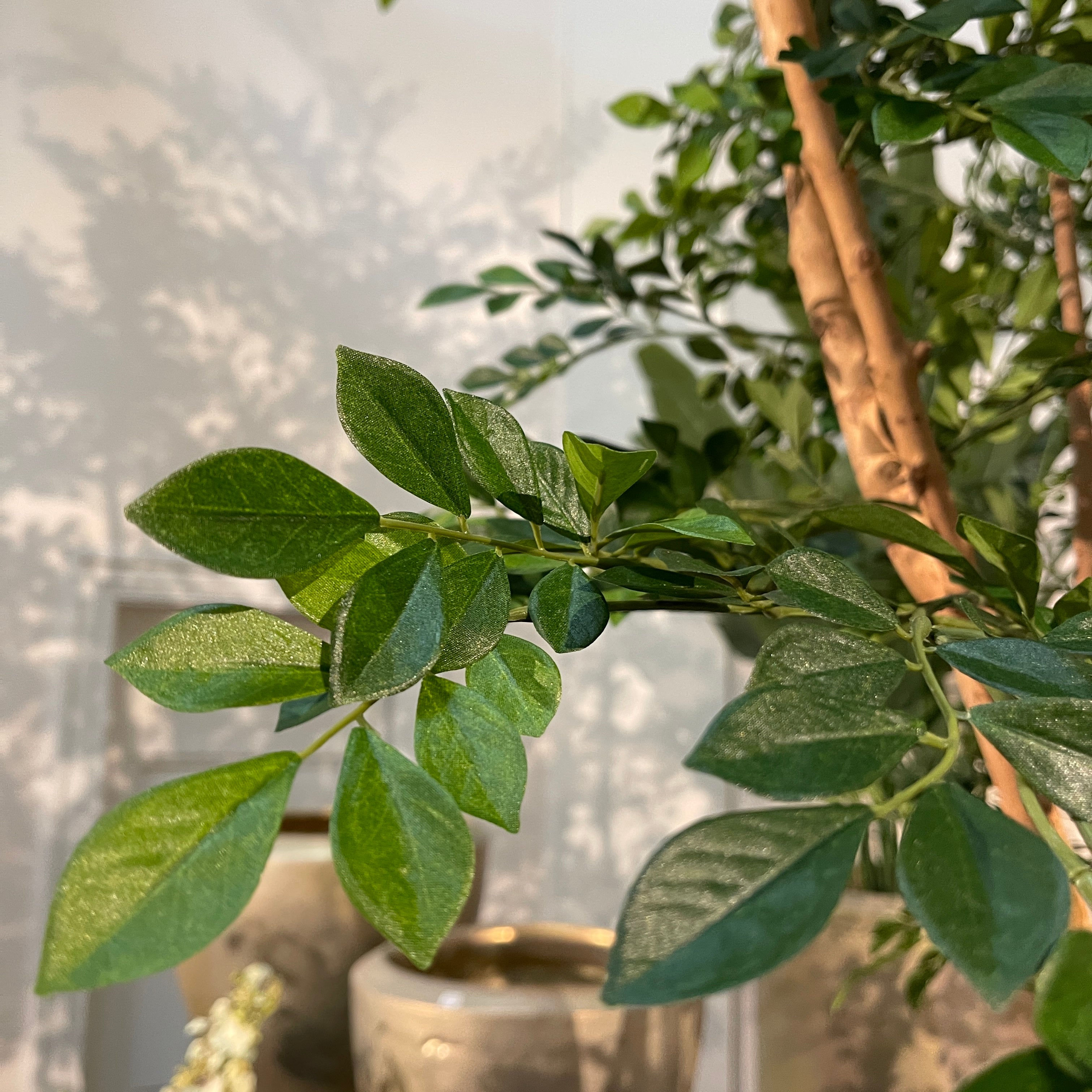 Silk-ka Zijden plant - Groene Boom 330cm