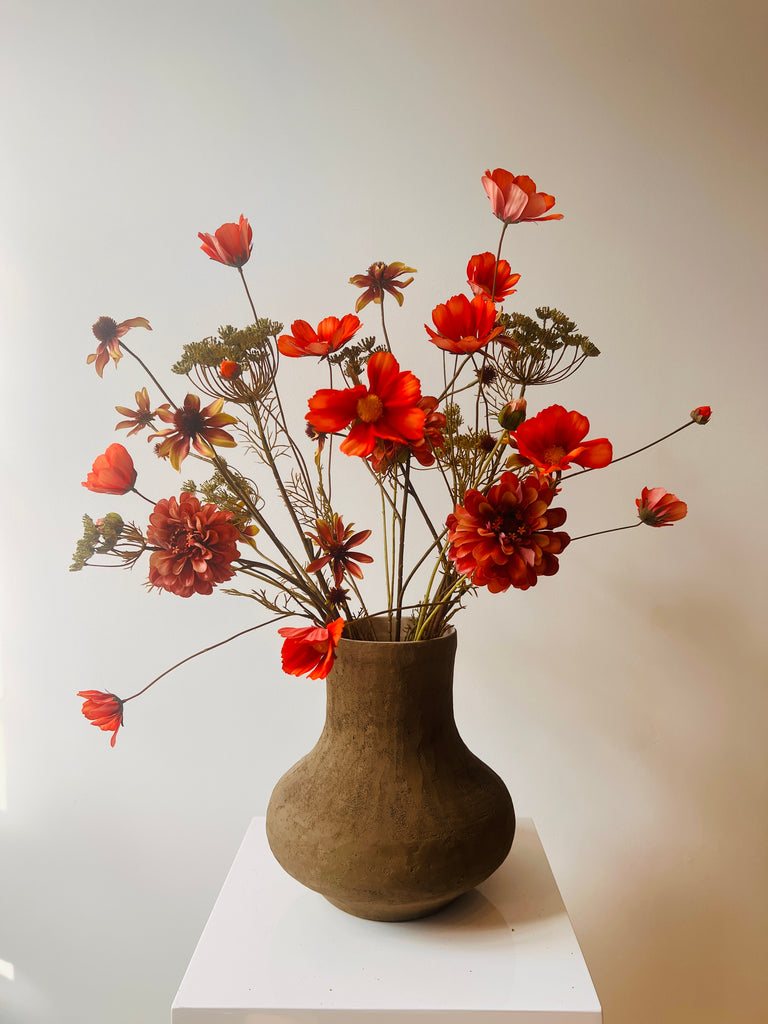 Zijdeboeket - Bosgloed