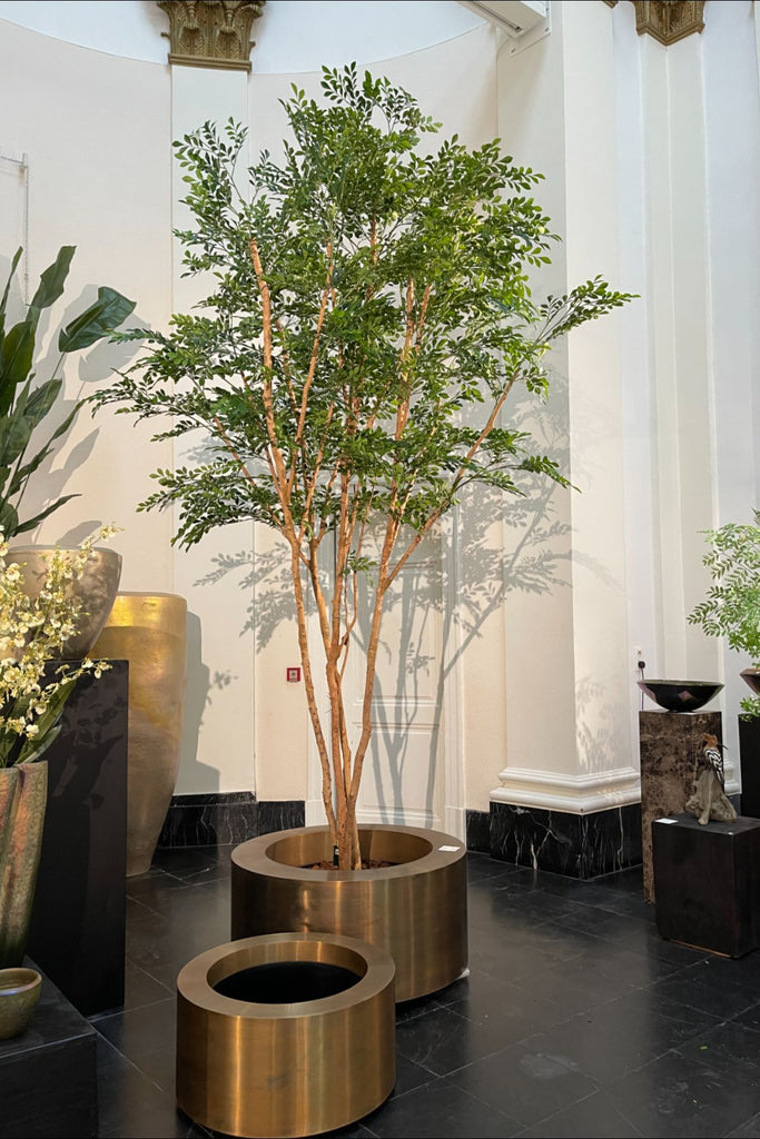 Silk-ka Zijden plant - Groene Boom 330cm