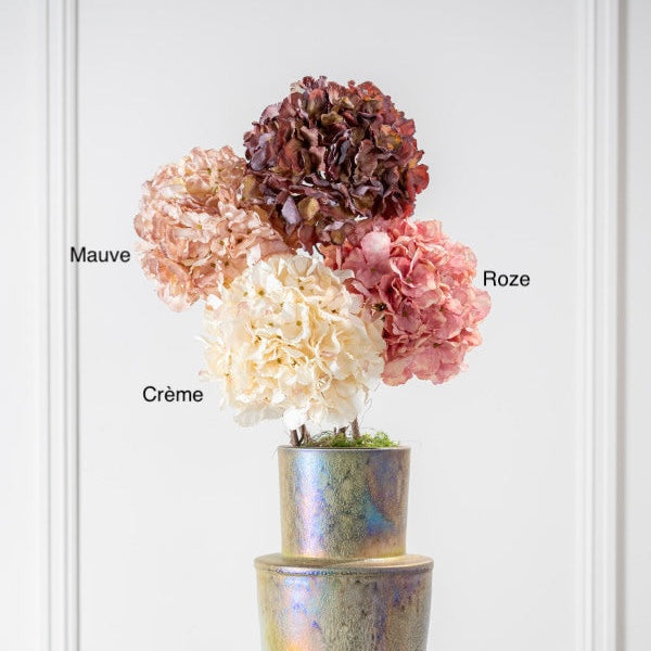 Zijdeboeket - Hortensia's