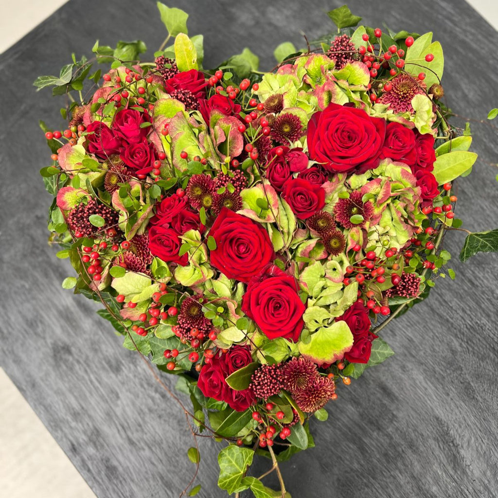 Rouwstuk in Hartvorm - Allerheiligen