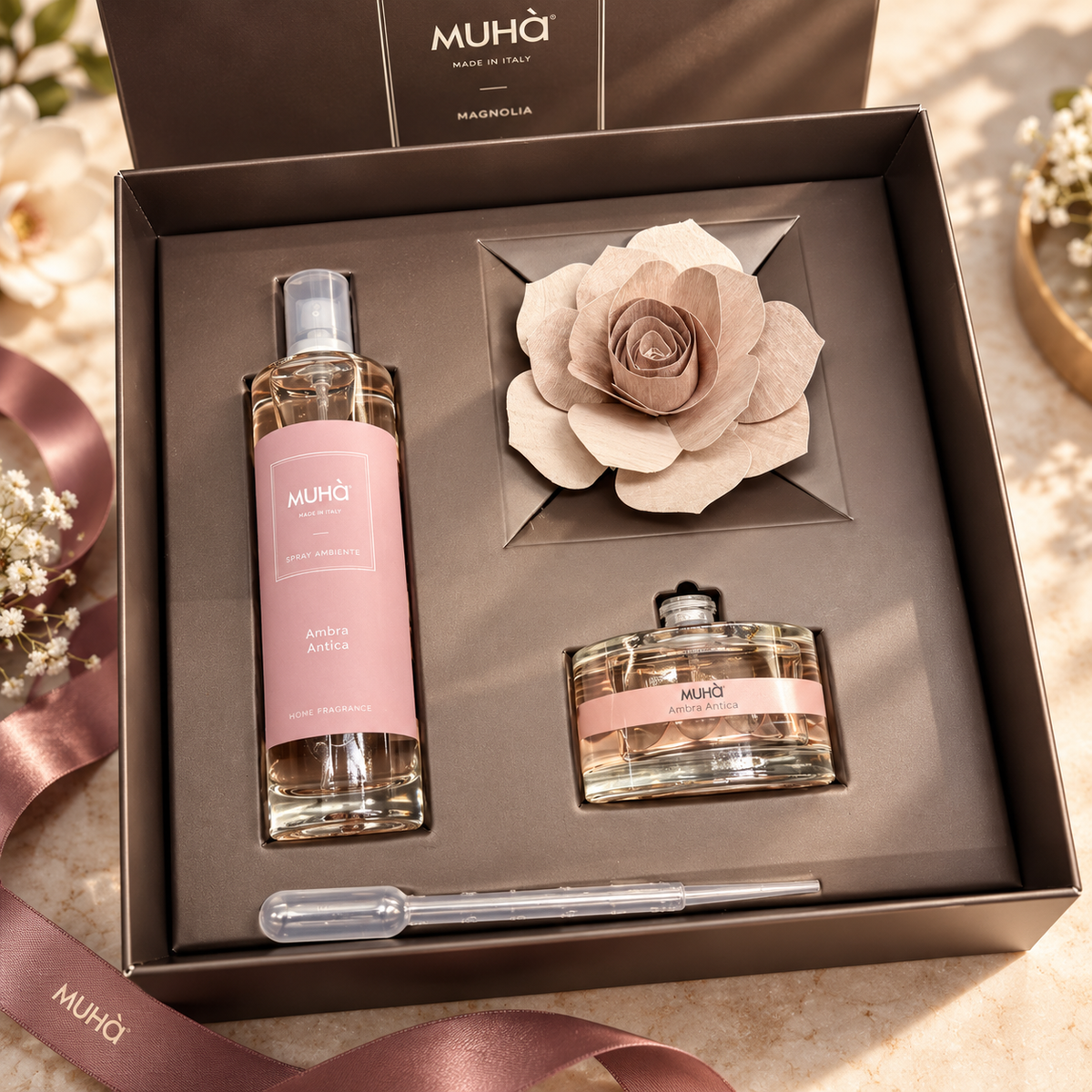 Muhà giftbox Ambra Antica