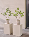 Silk-ka Zijden plant - bladtak Podocarpus groen 89cm