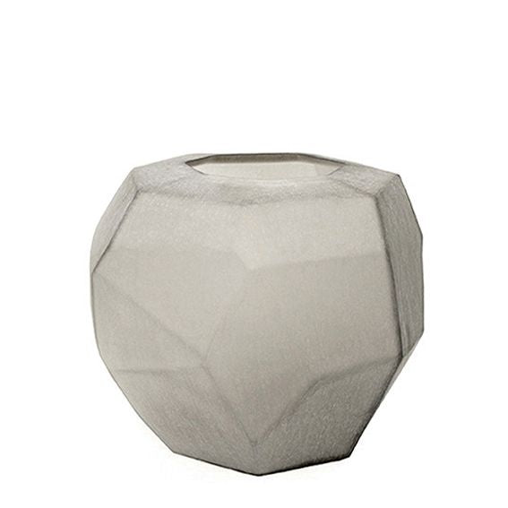 Vase GUAXS Cubistic Transparent/Or
