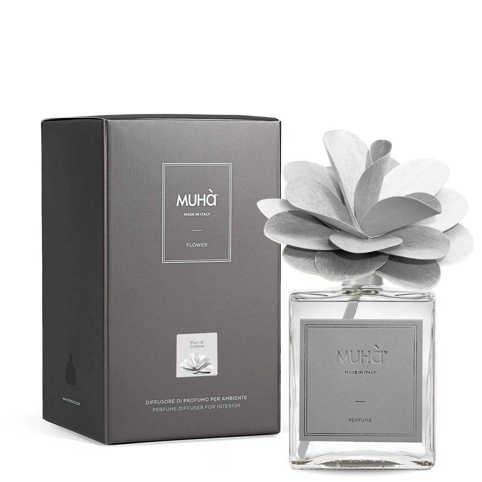 Muhà diffuseur de parfum FLEUR Fleurs de Coton - 60ML