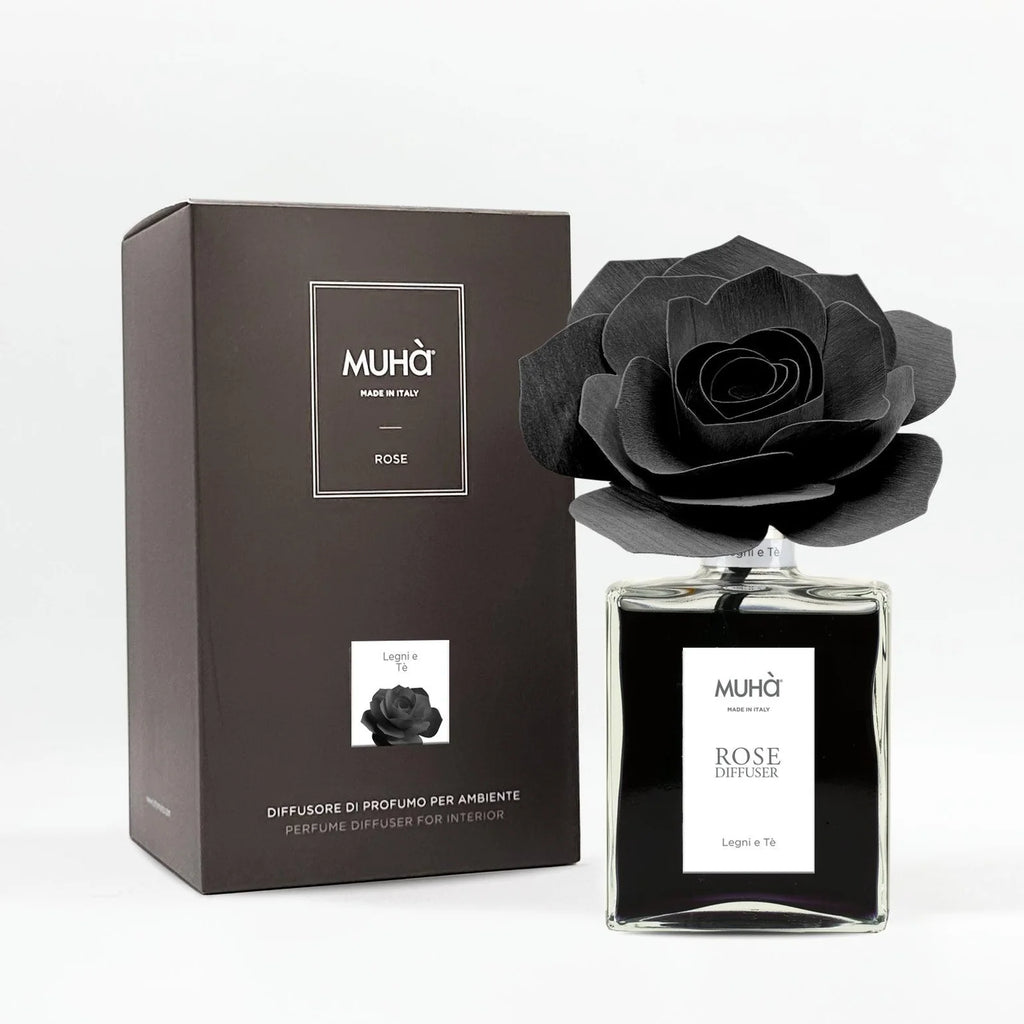 Muhà geurdiffuser ROSE Legni e Tè - 200ML
