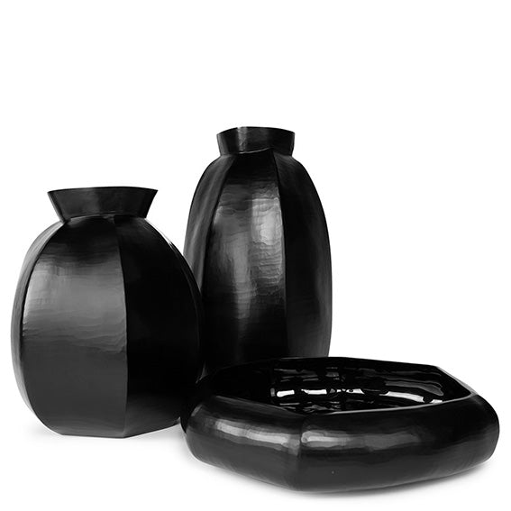 Vase GUAXS Karakol Gris fumé