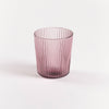 Paveau Kleurrijk geribbeld waterglas - Broome