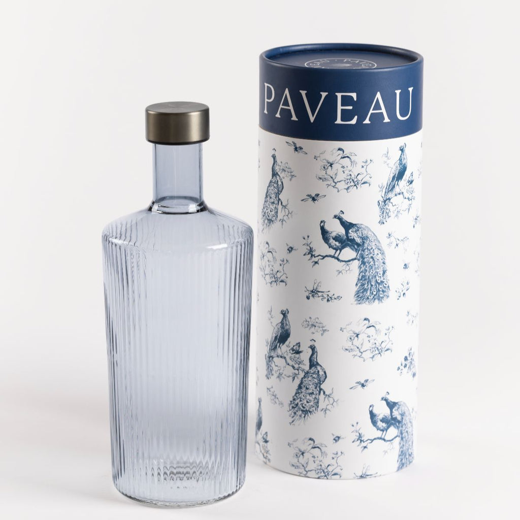 Paveau Kleurrijk geribbelde waterfles - Twilight