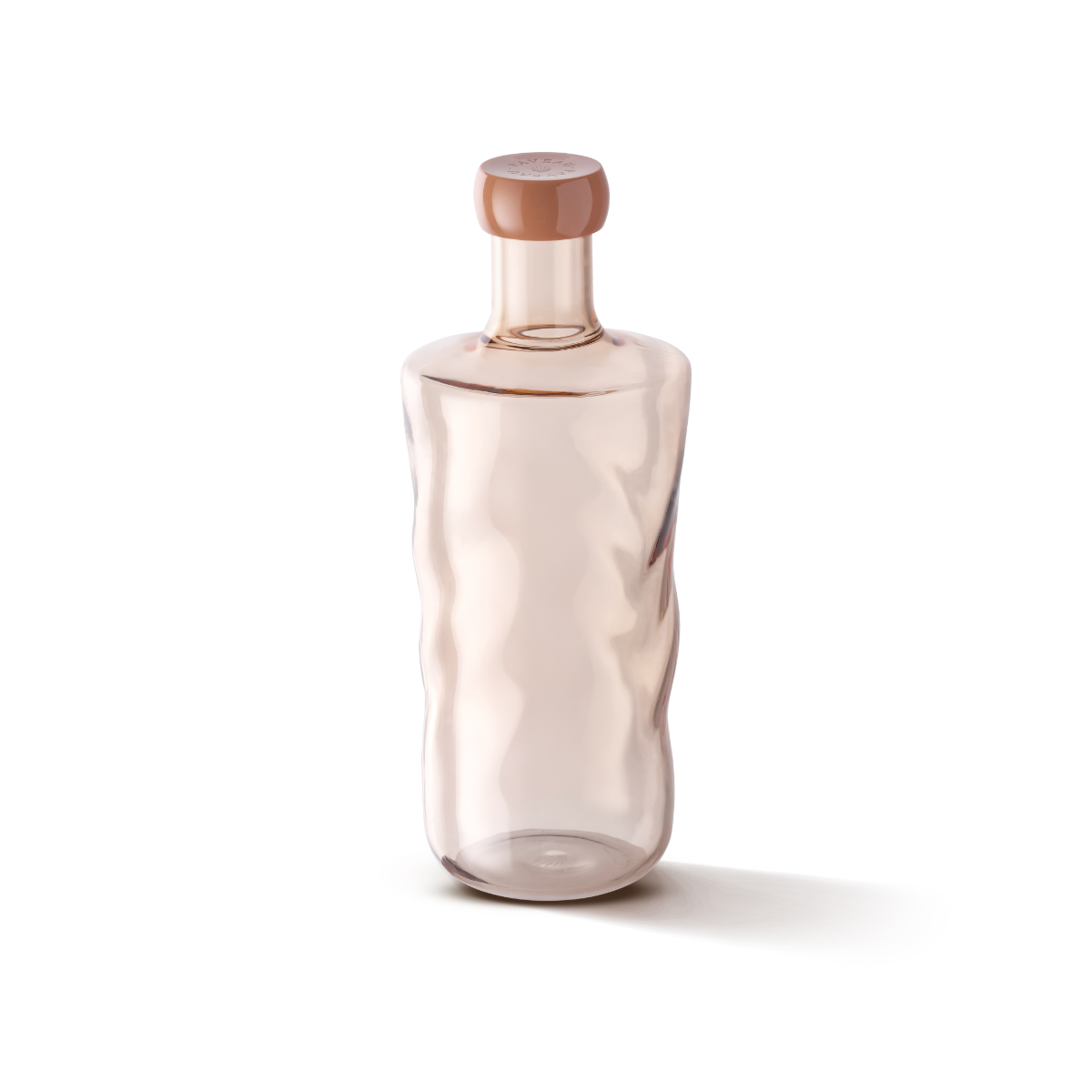 Paveau Kleurrijke Swirl waterfles large - Glow (Terracotta)