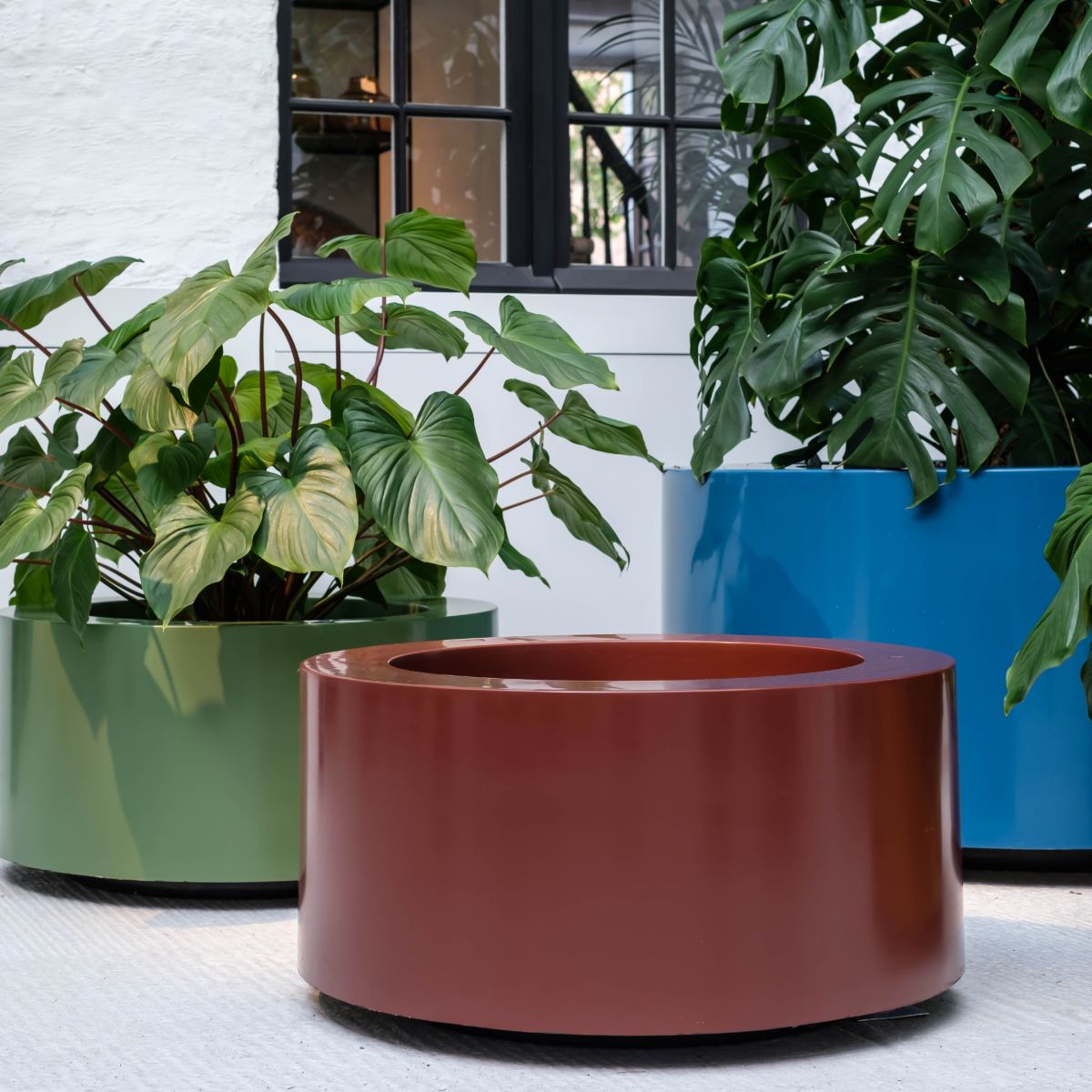 Polyester Round Ral Planters