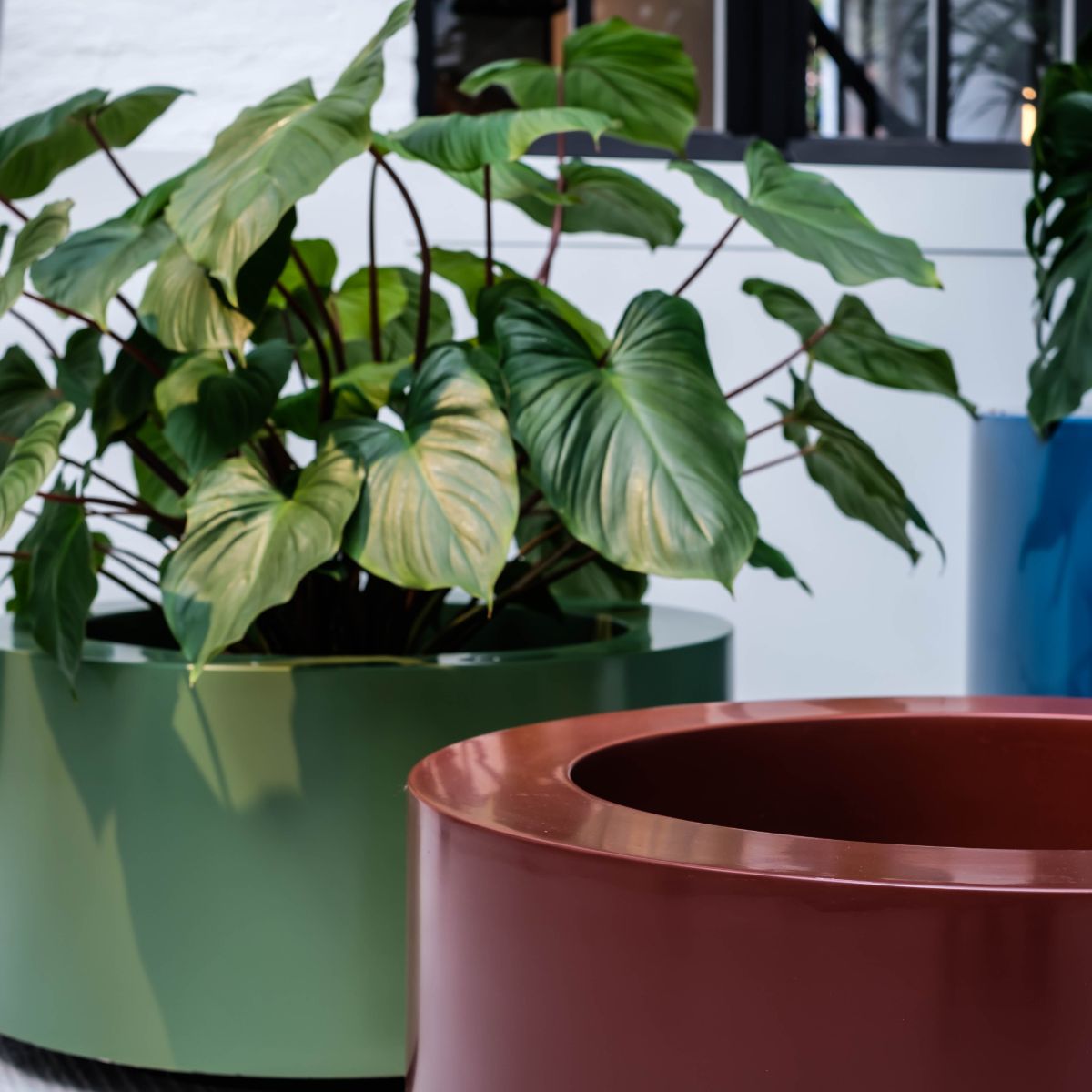 Polyester Round Ral Planters