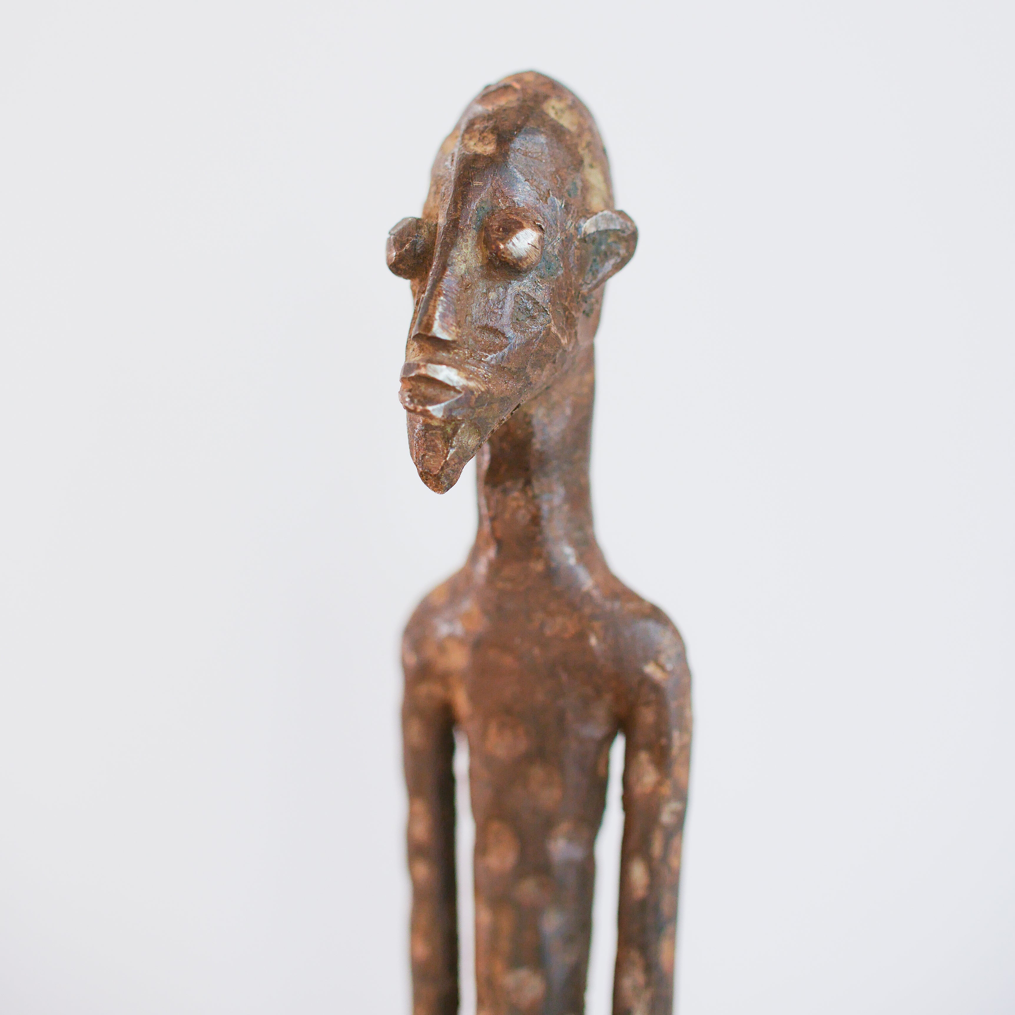 Fernando Otero statuette en bronze 150 cm Dogon - Mali