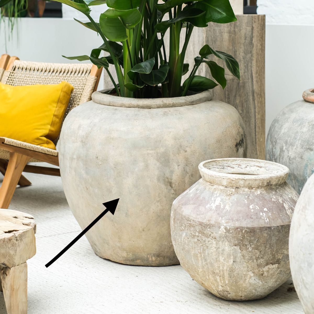 Magazijn breit Waterpot (L)