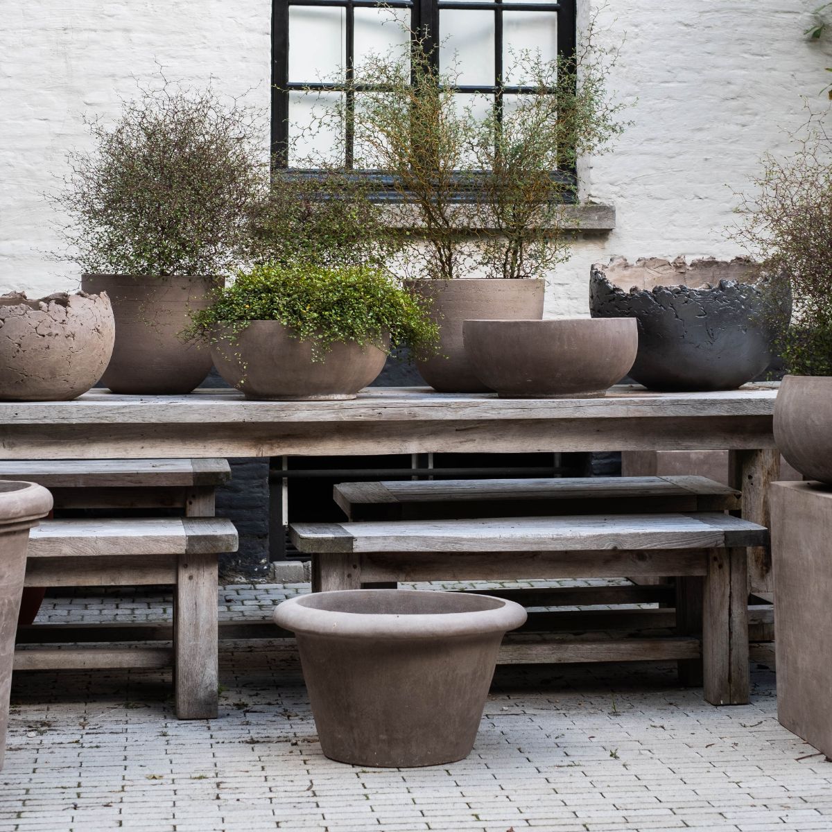 Terracotta d'Arte pot Conca Bassa Liscia