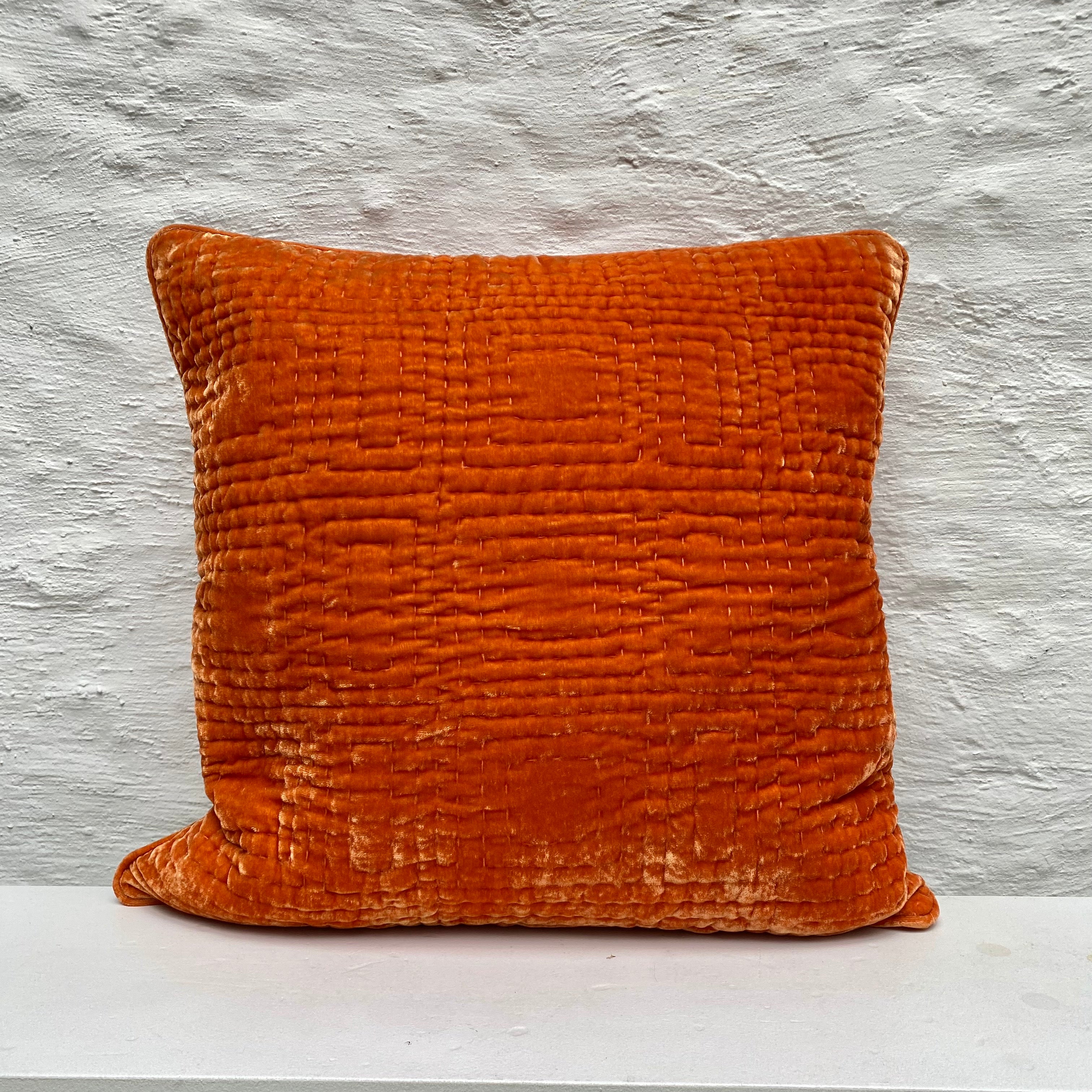 Coussins Anke Drechsel - Labyrinth Tangerine