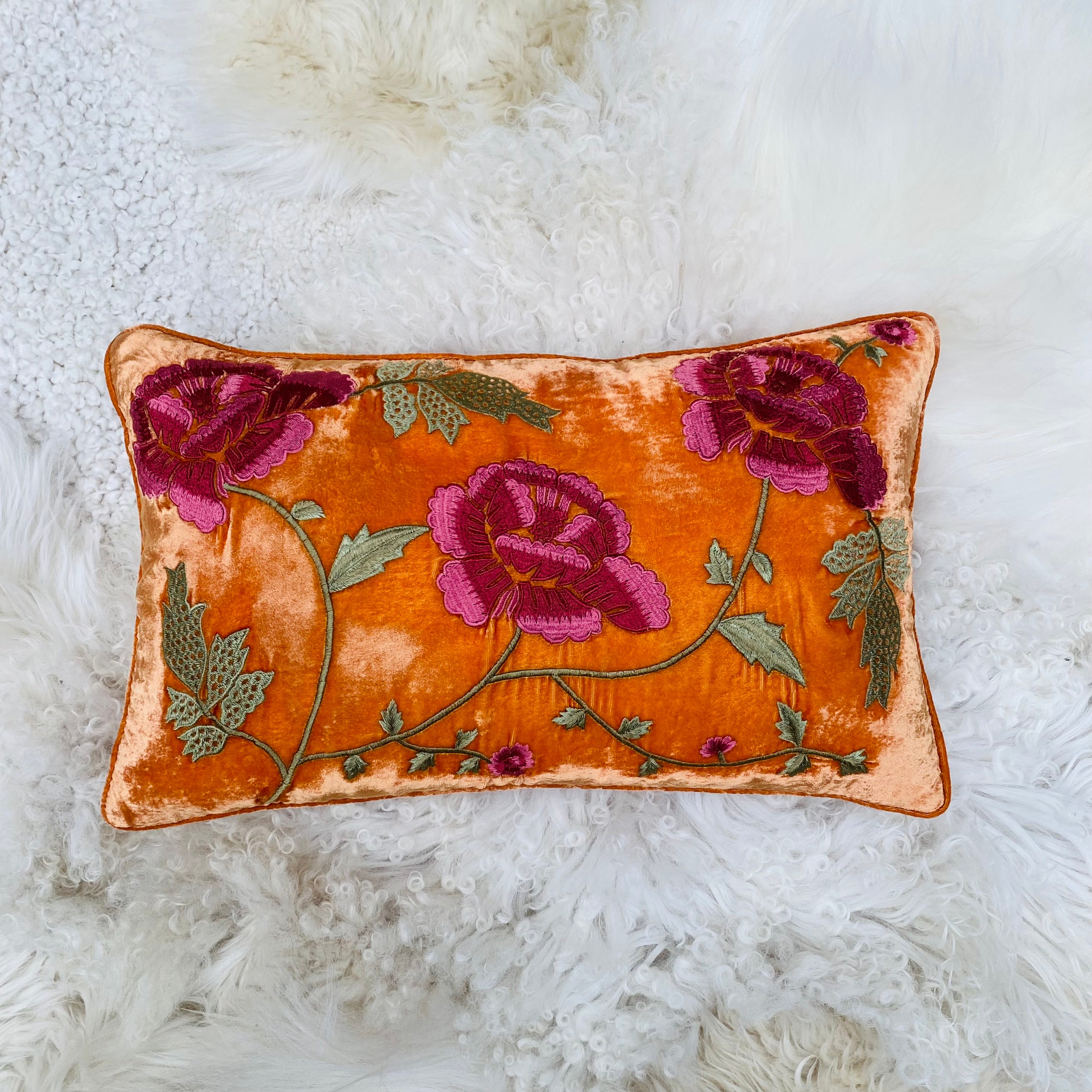 Anke Drechsel Kissen – Delia Tangerine