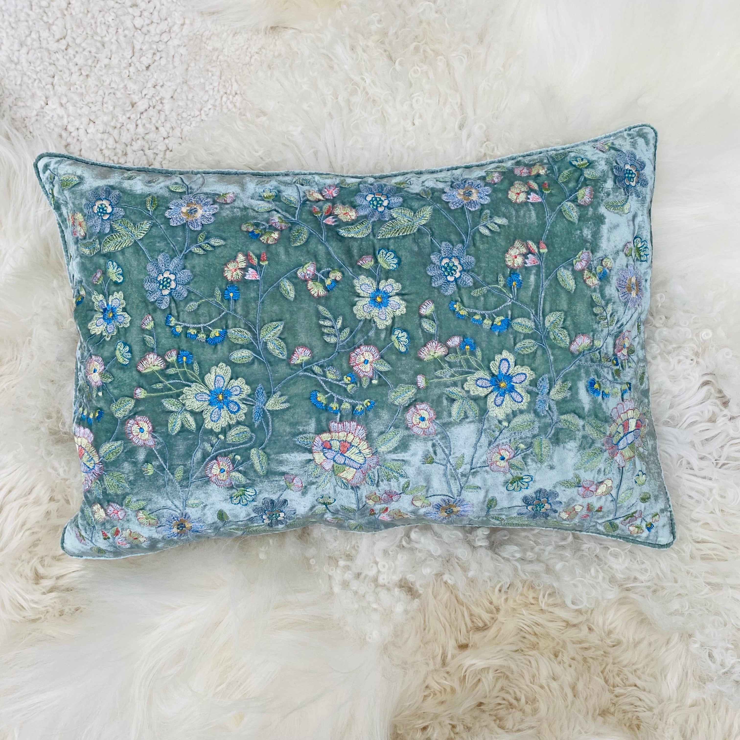 Coussin Anke Drechsel - Megan Perfect Blue
