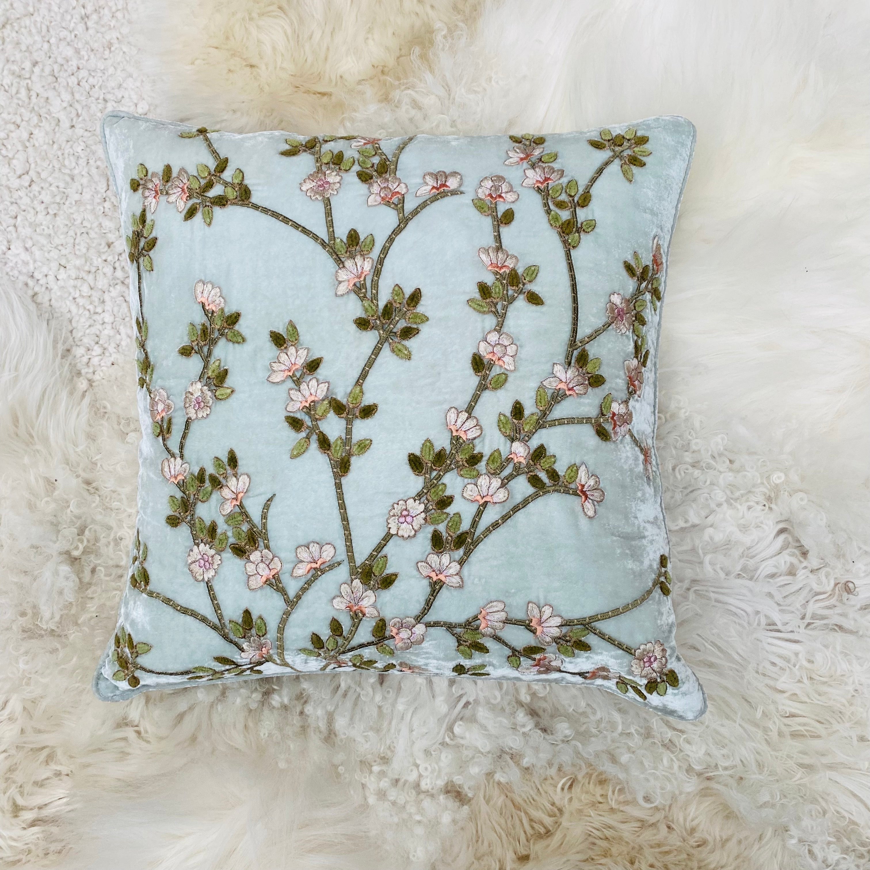 Coussin Anke Drechsel - Tuileries S Bleu