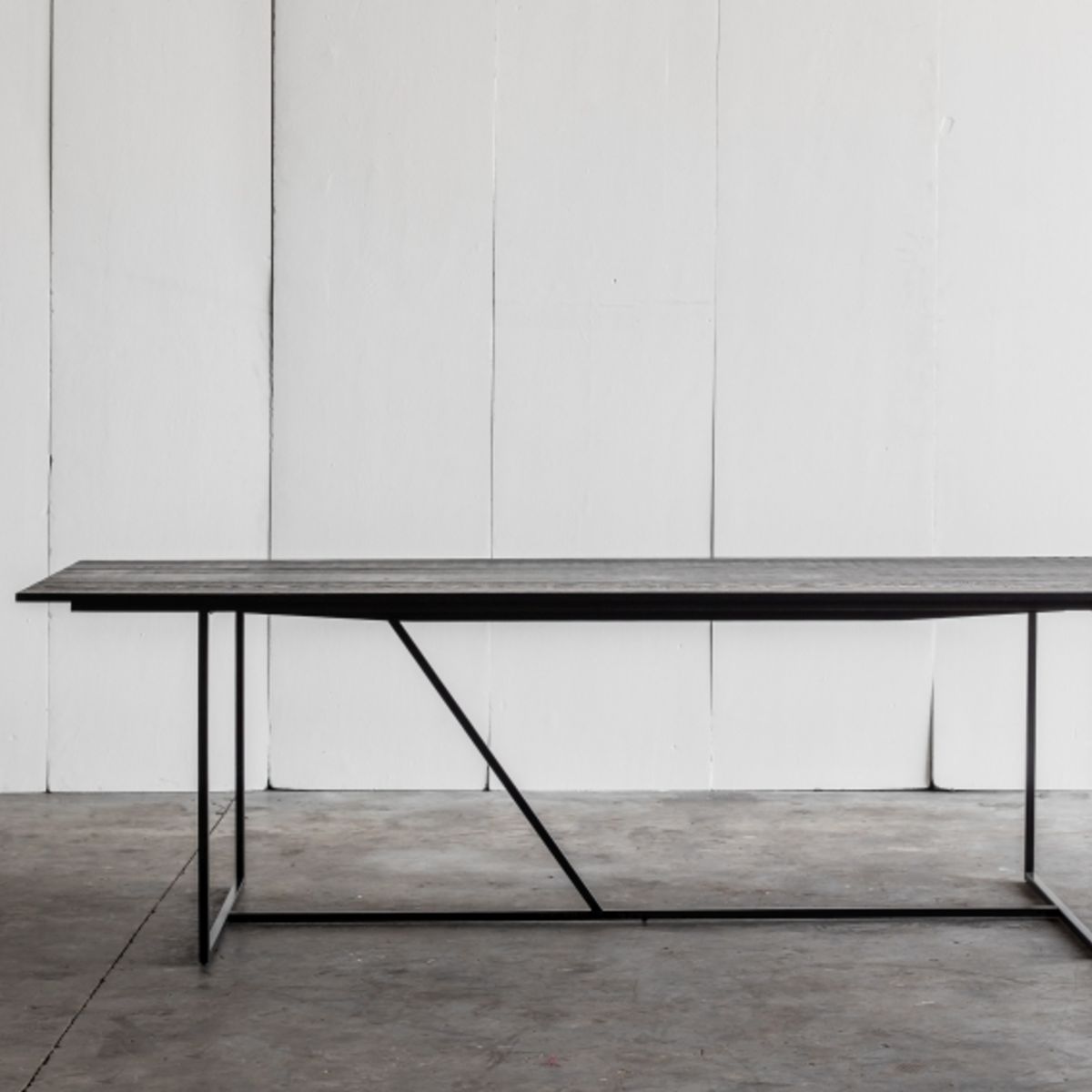 Table de salle à manger Heerenhuis Mesa Nero
