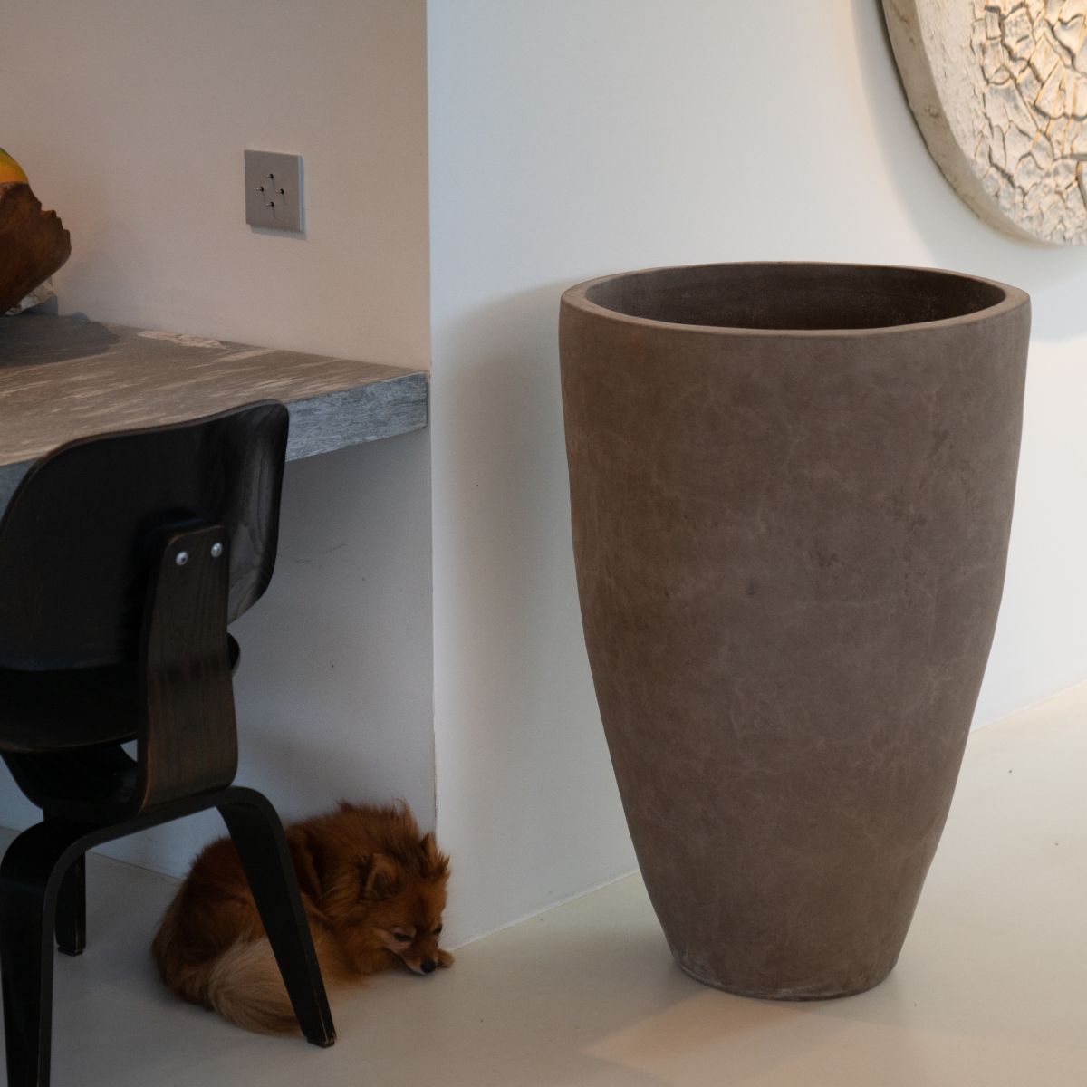 Terracotta d'Arte pot Flute