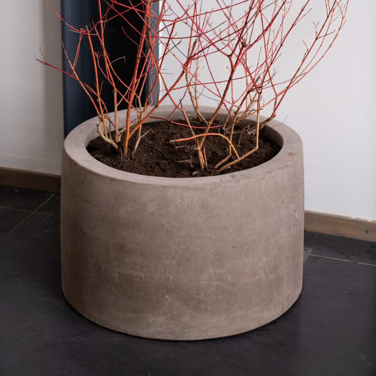 Pot Tubo en Terre Cuite d'Art