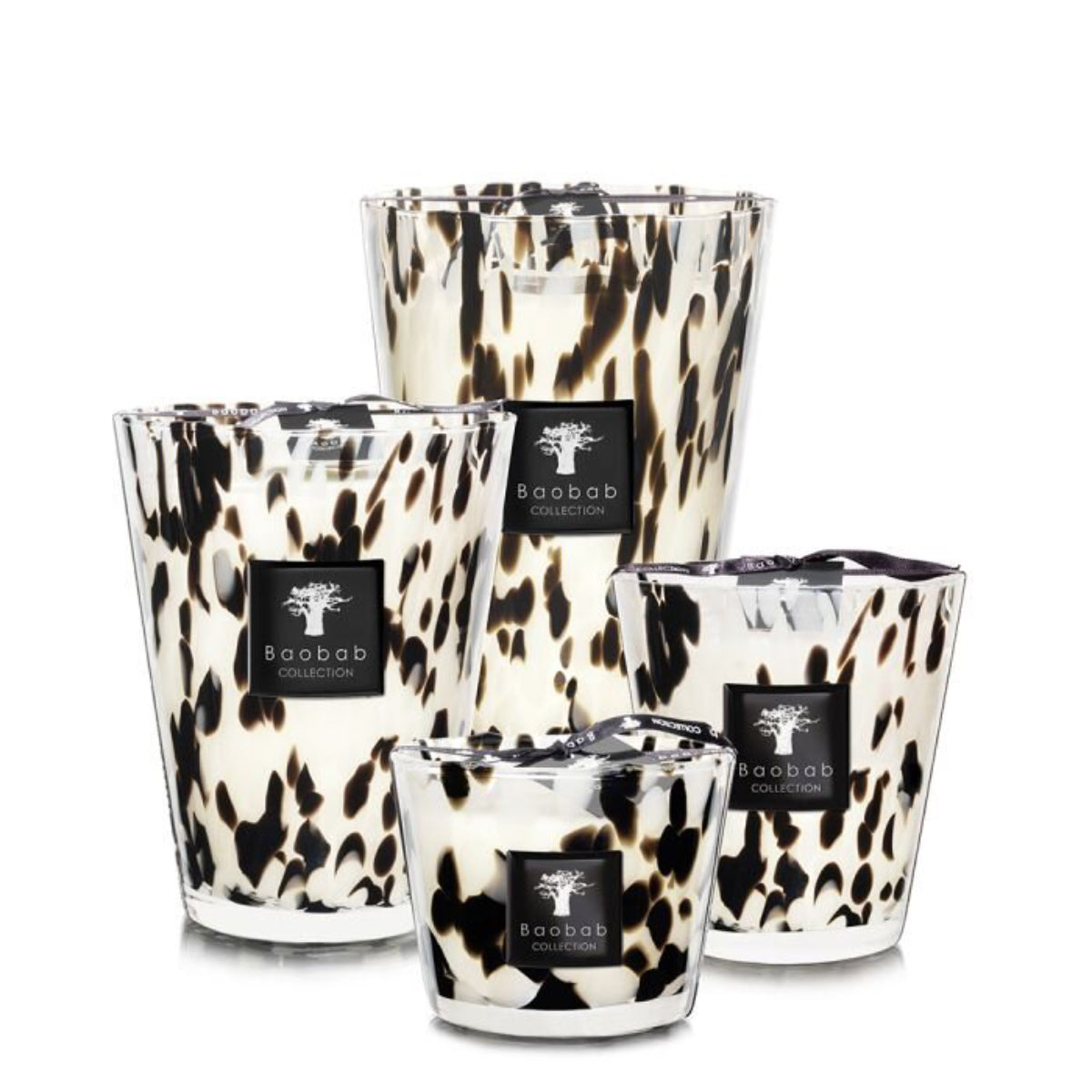 Baobab geurkaars - Black Pearls